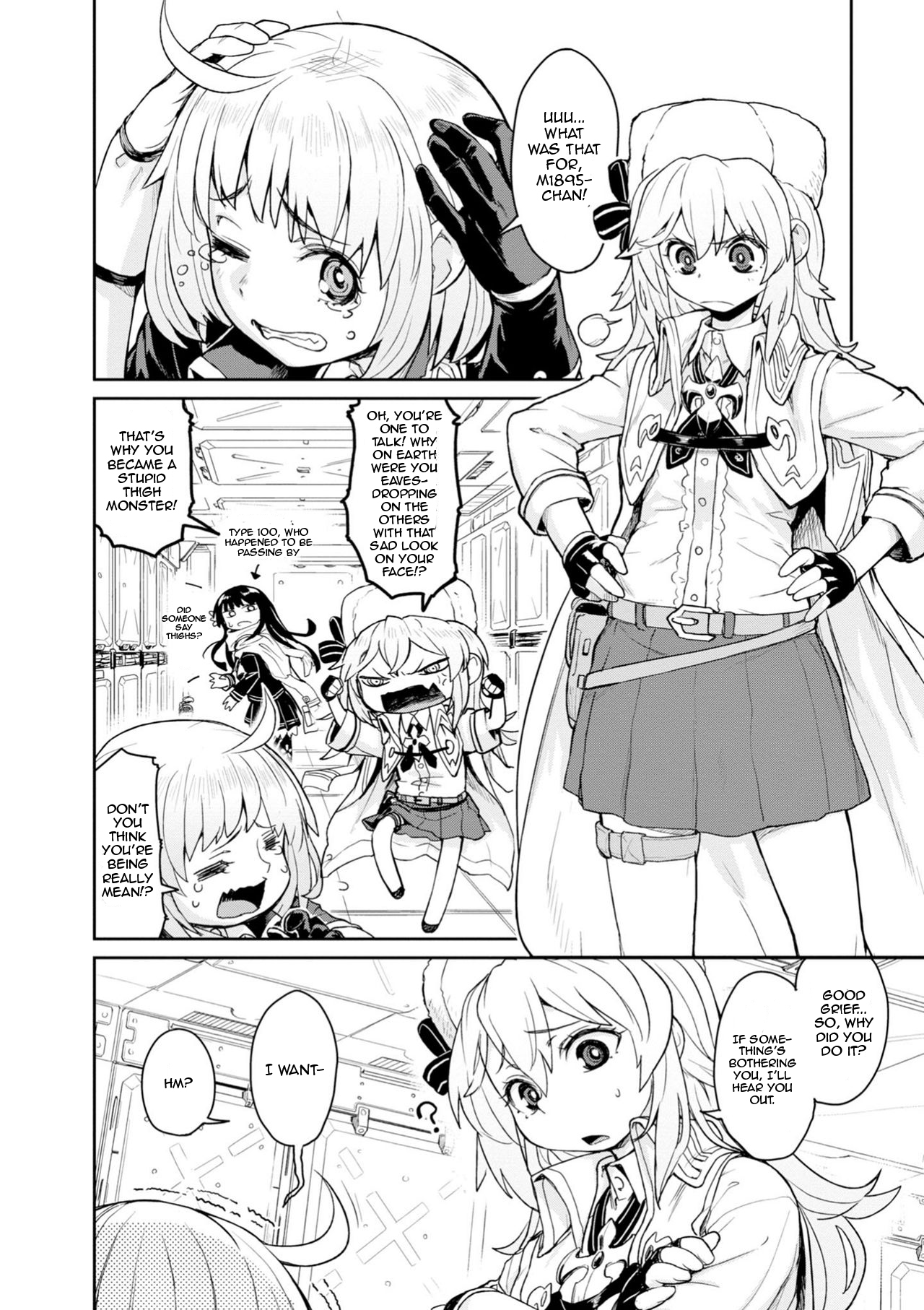 Dolls Frontline Comic Anthology Chapter 1.4 page 2 - Vol.1 Chapter 4: An Insoluble Problem