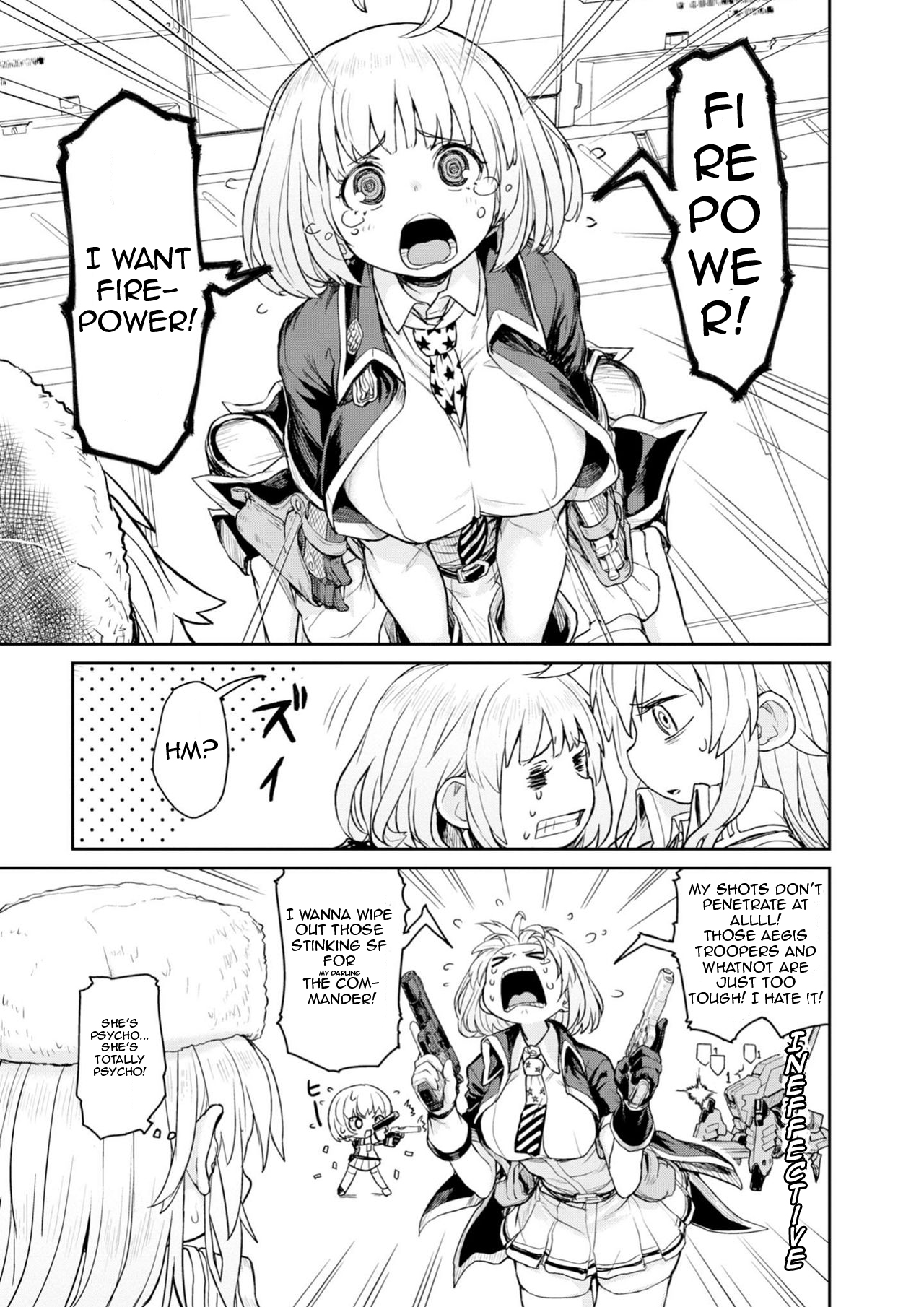 Dolls Frontline Comic Anthology Chapter 1.4 page 3 - Vol.1 Chapter 4: An Insoluble Problem