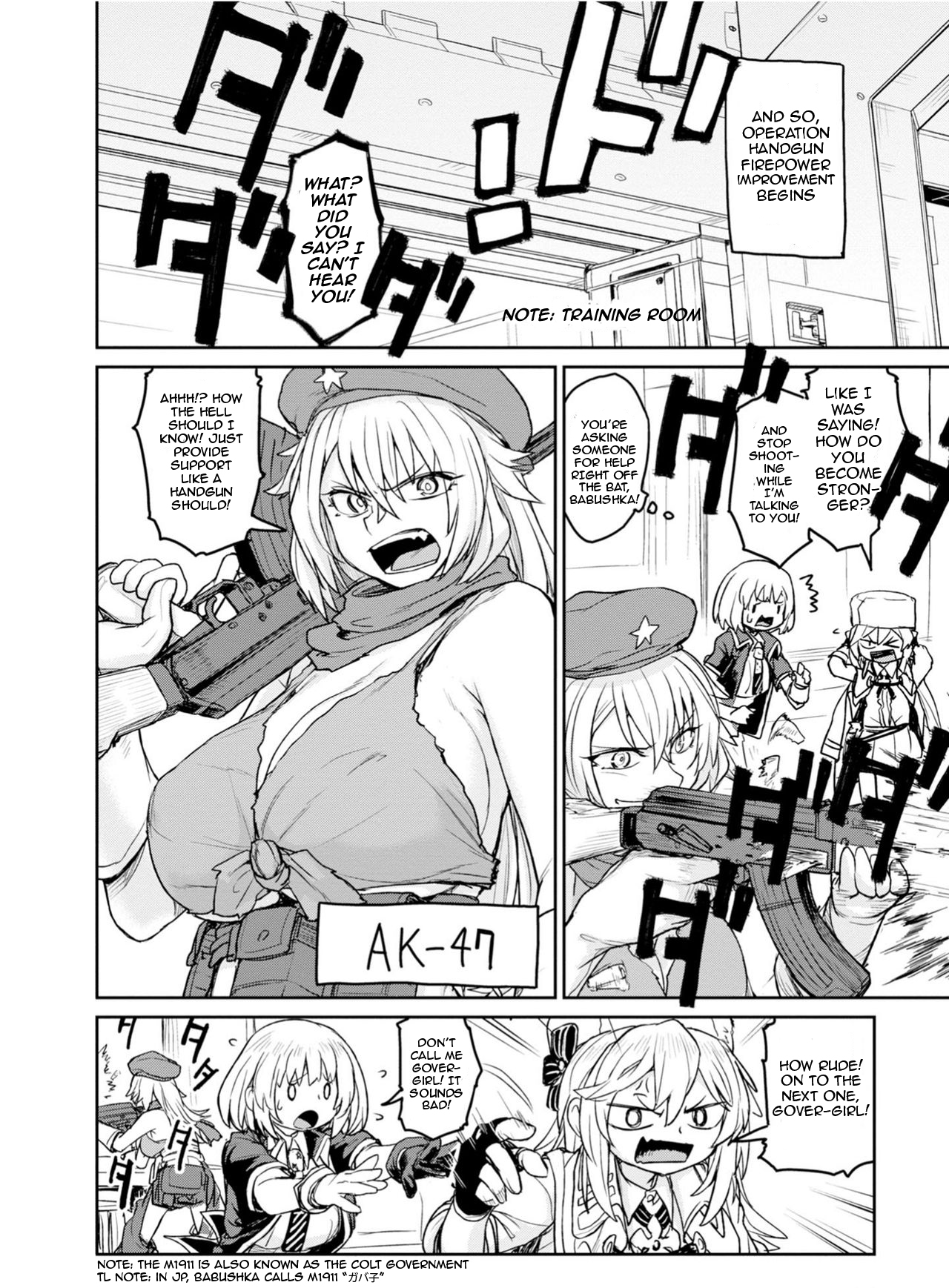 Dolls Frontline Comic Anthology Chapter 1.4 page 6 - Vol.1 Chapter 4: An Insoluble Problem