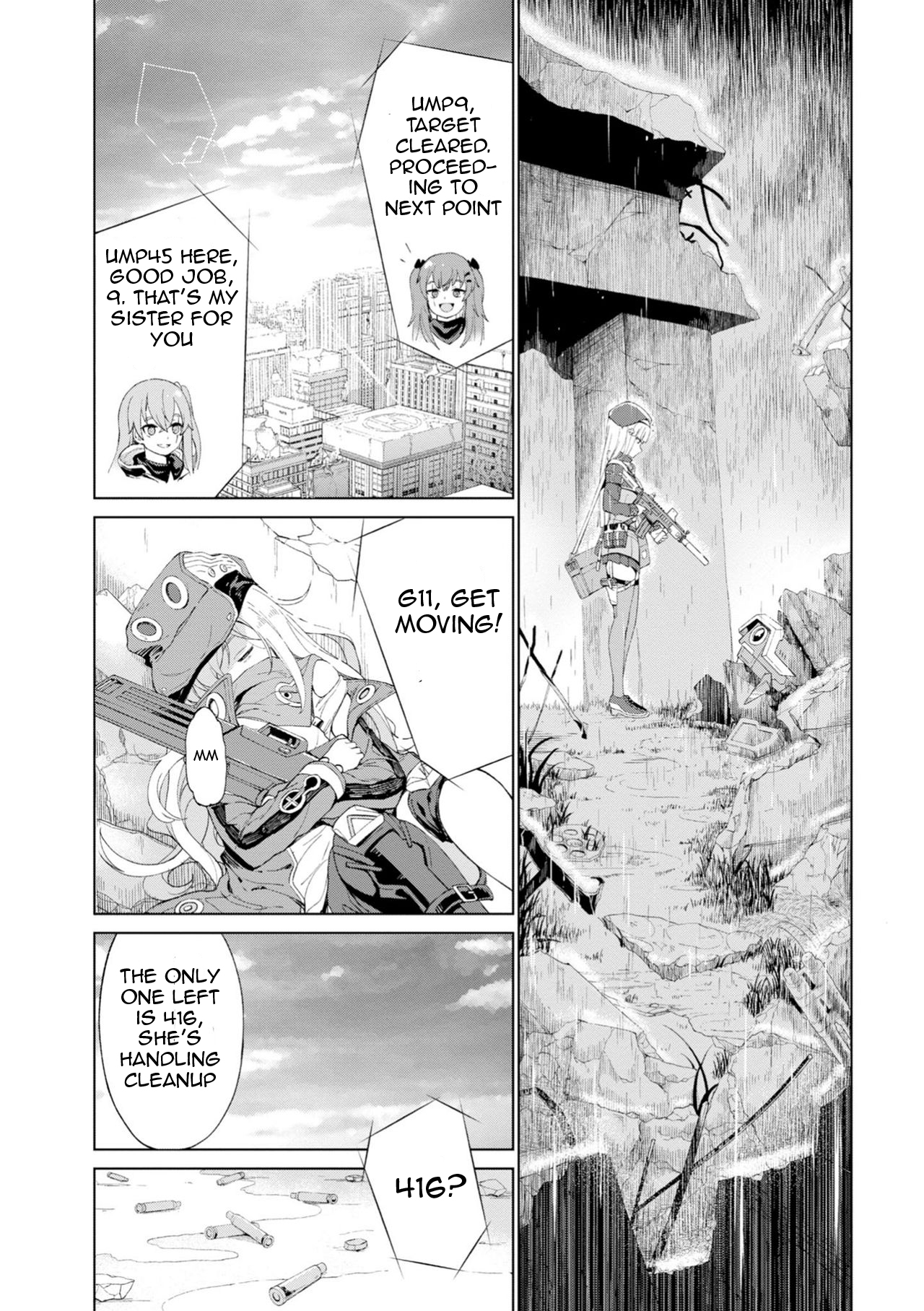 Dolls Frontline Comic Anthology Chapter 1.6 page 2 - Vol.1 Chapter 6: Protocol