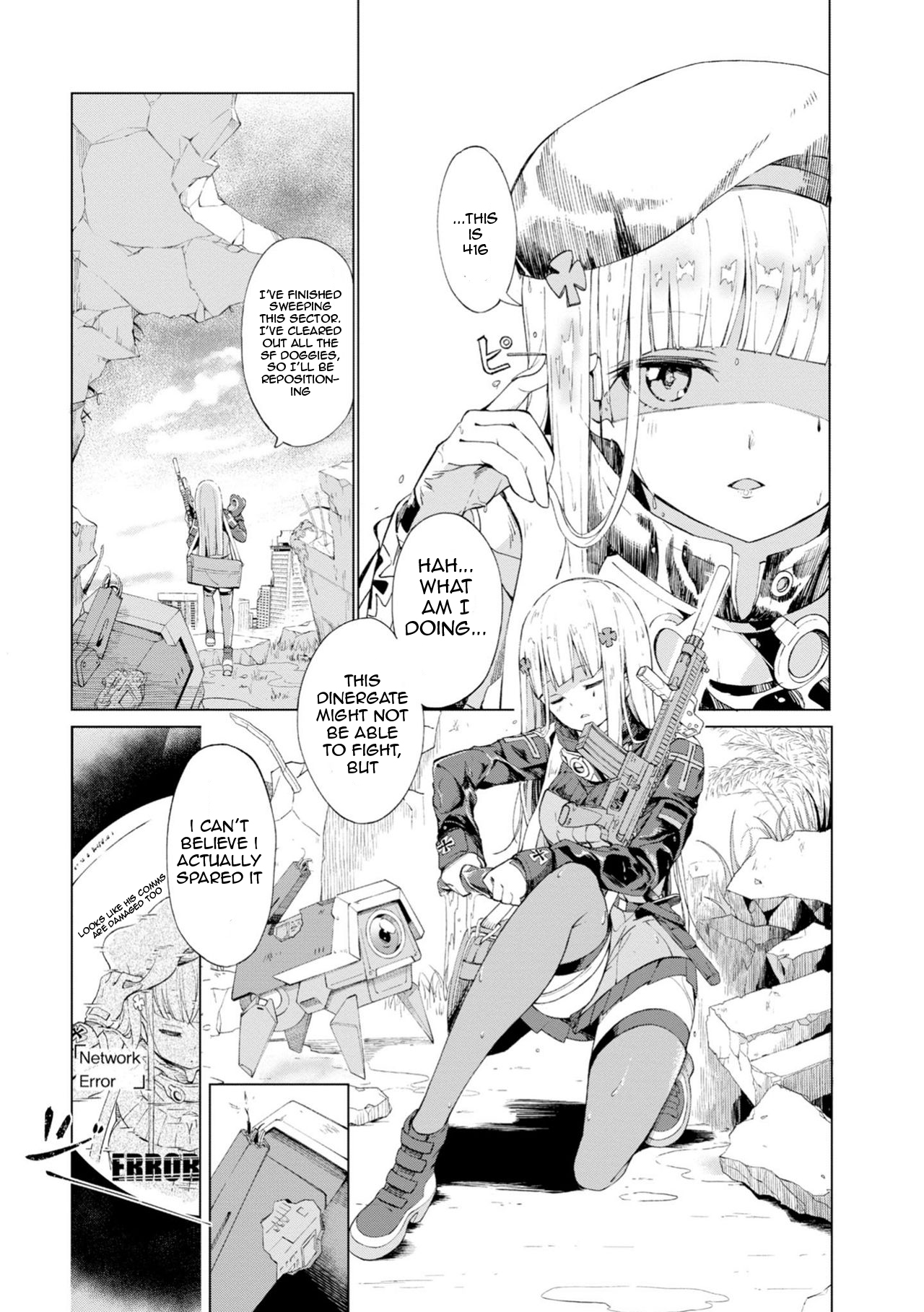 Dolls Frontline Comic Anthology Chapter 1.6 page 3 - Vol.1 Chapter 6: Protocol