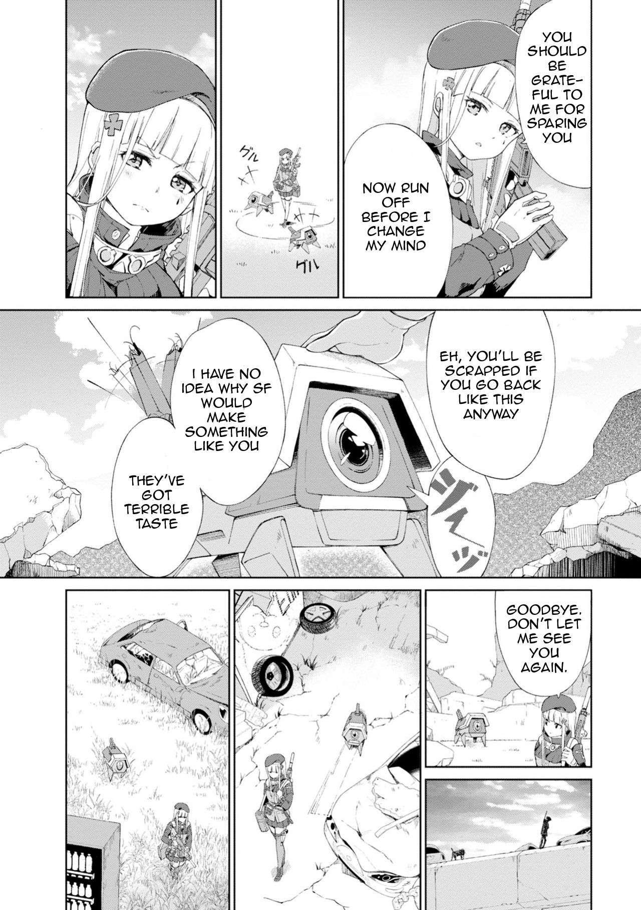Dolls Frontline Comic Anthology Chapter 1.6 page 4 - Vol.1 Chapter 6: Protocol