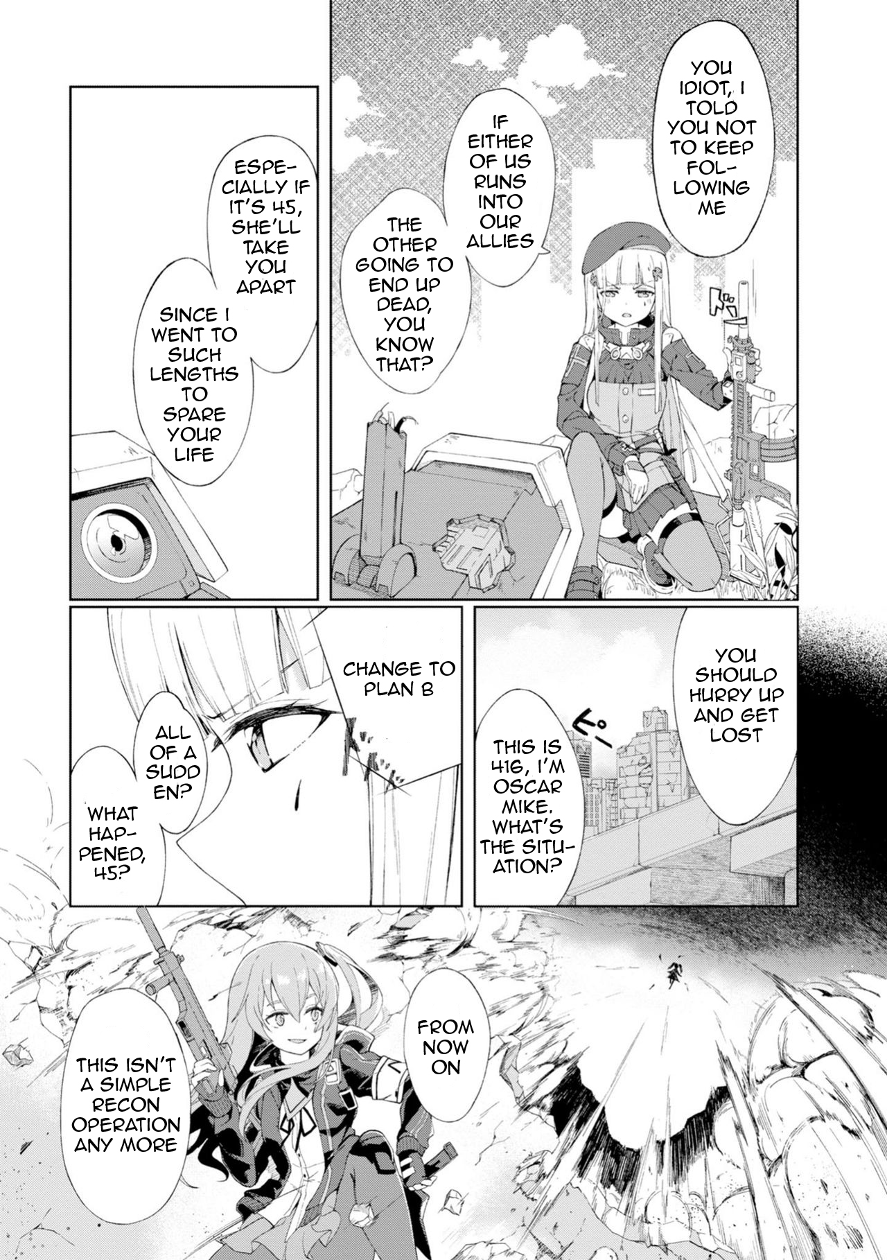 Dolls Frontline Comic Anthology Chapter 1.6 page 5 - Vol.1 Chapter 6: Protocol