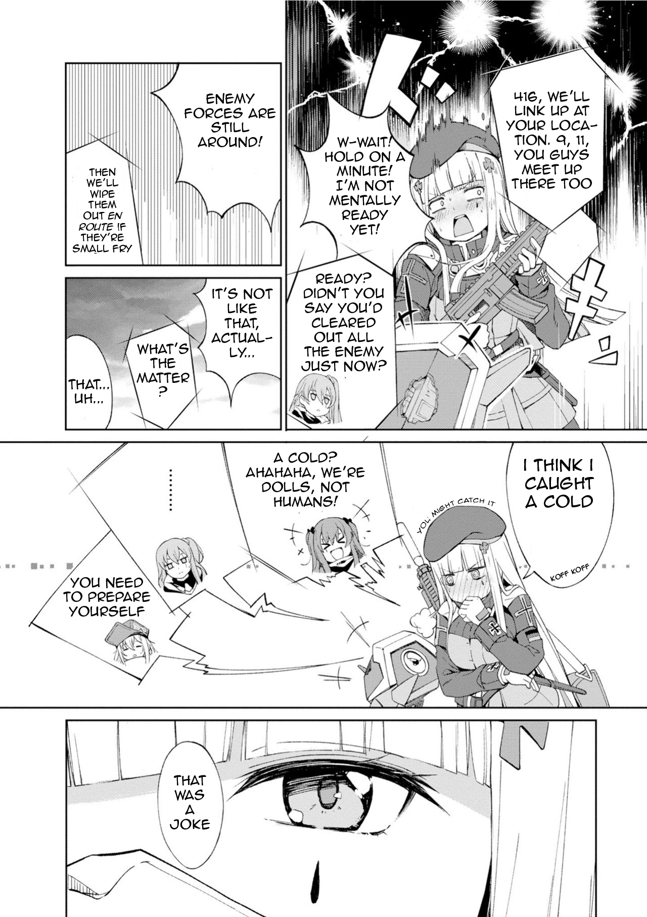 Dolls Frontline Comic Anthology Chapter 1.6 page 6 - Vol.1 Chapter 6: Protocol