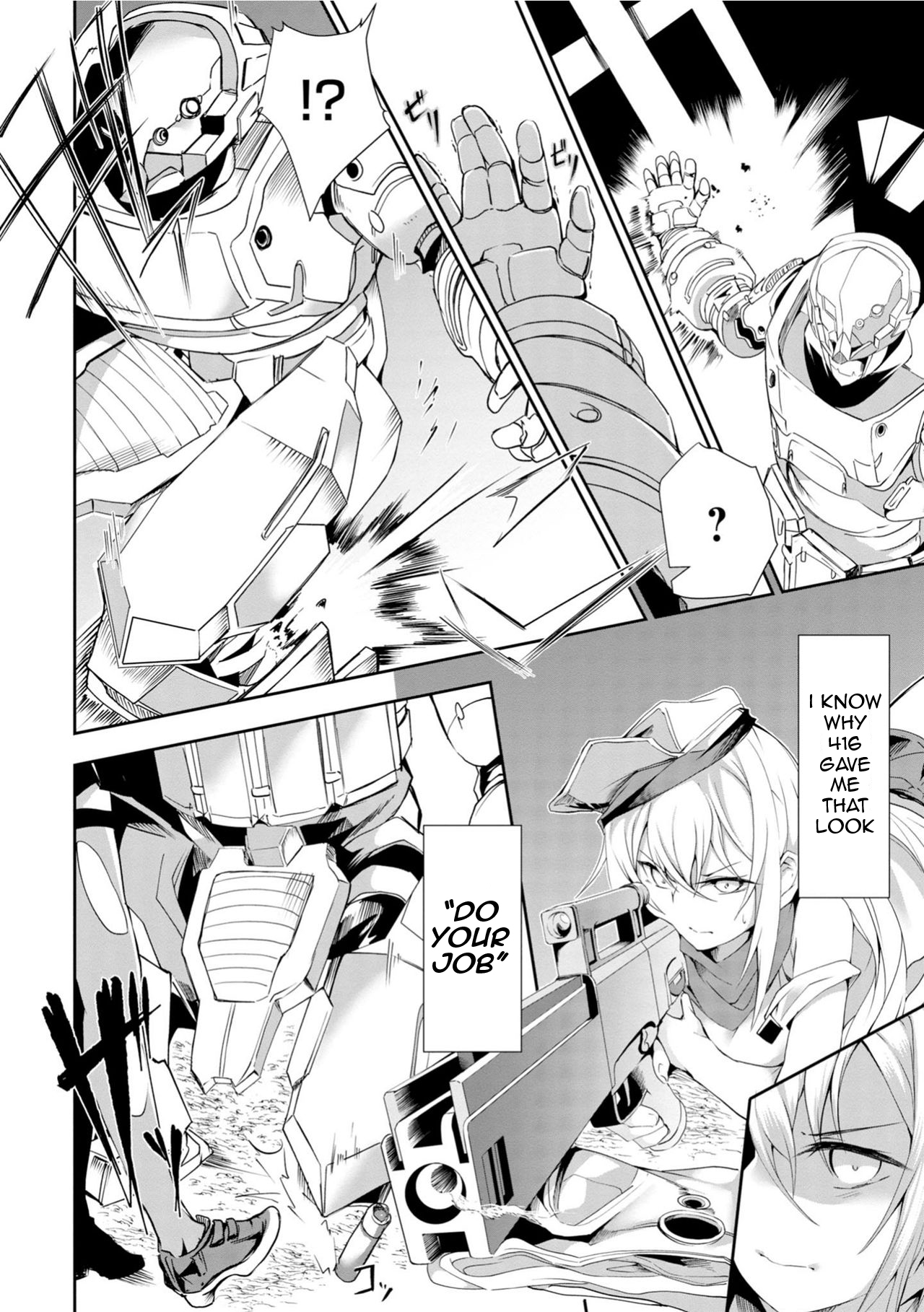 Dolls Frontline Comic Anthology Chapter 1.7 page 6 - Vol.1 Chapter 7: 416 + 11 = ...?
