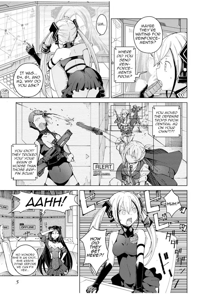 Dolls Frontline Comic Anthology Chapter 2.1 page 3 - Vol.2 Chapter 1: I Don't Know the Passcode