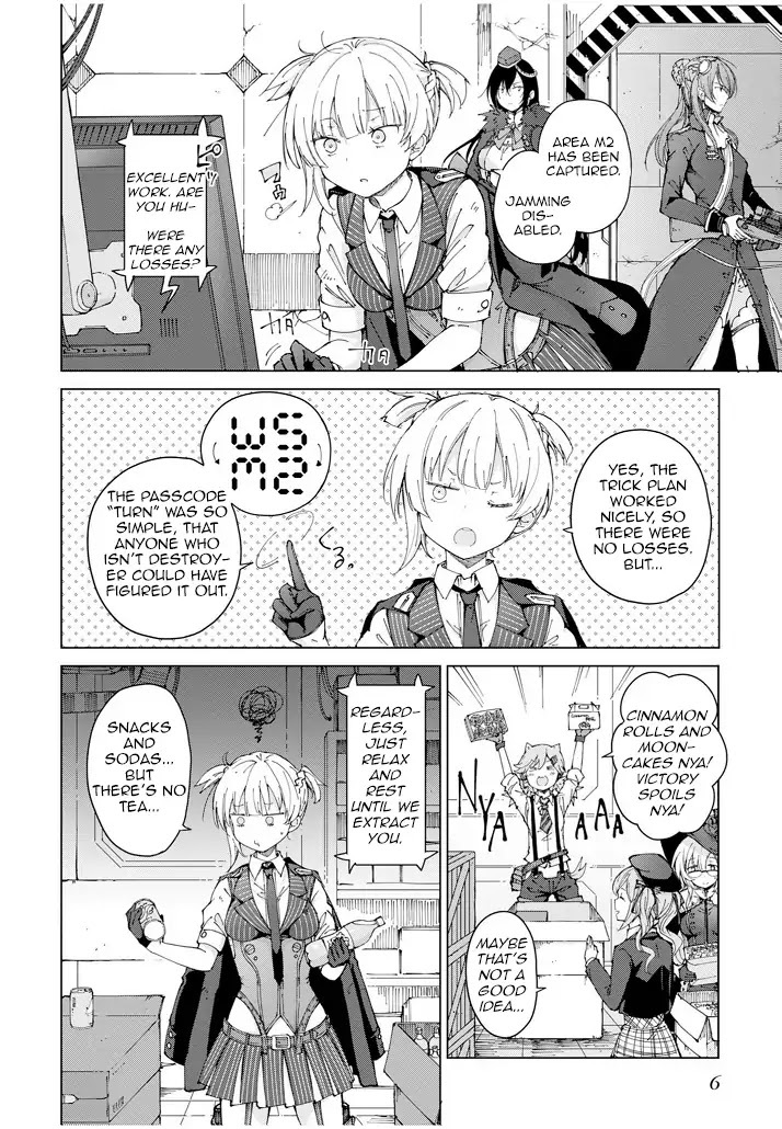 Dolls Frontline Comic Anthology Chapter 2.1 page 4 - Vol.2 Chapter 1: I Don't Know the Passcode