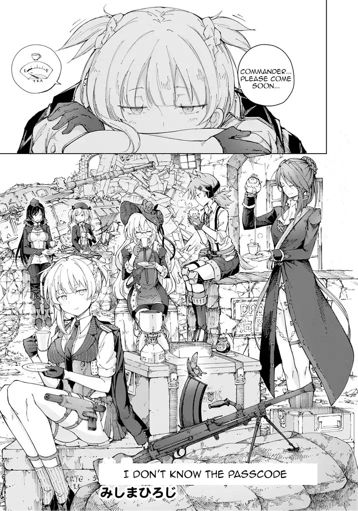 Dolls Frontline Comic Anthology Chapter 2.1 page 5 - Vol.2 Chapter 1: I Don't Know the Passcode