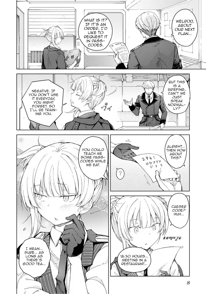 Dolls Frontline Comic Anthology Chapter 2.1 page 6 - Vol.2 Chapter 1: I Don't Know the Passcode