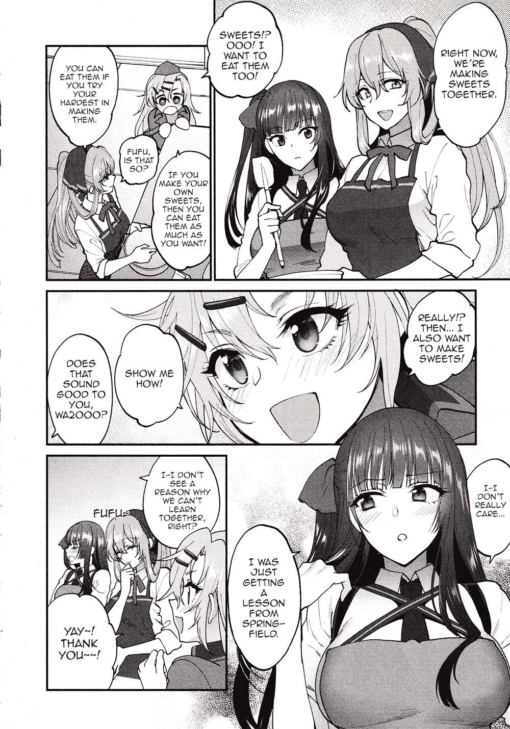 Dolls Frontline Comic Anthology Chapter 2.5 page 2 - Vol.2 Chapter 5: Grateful Feelings