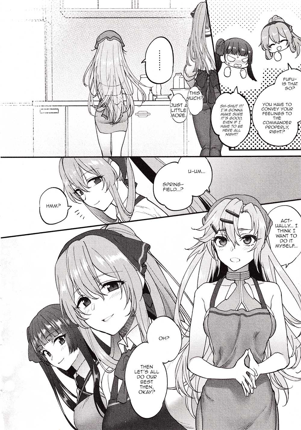 Dolls Frontline Comic Anthology Chapter 2.5 page 4 - Vol.2 Chapter 5: Grateful Feelings
