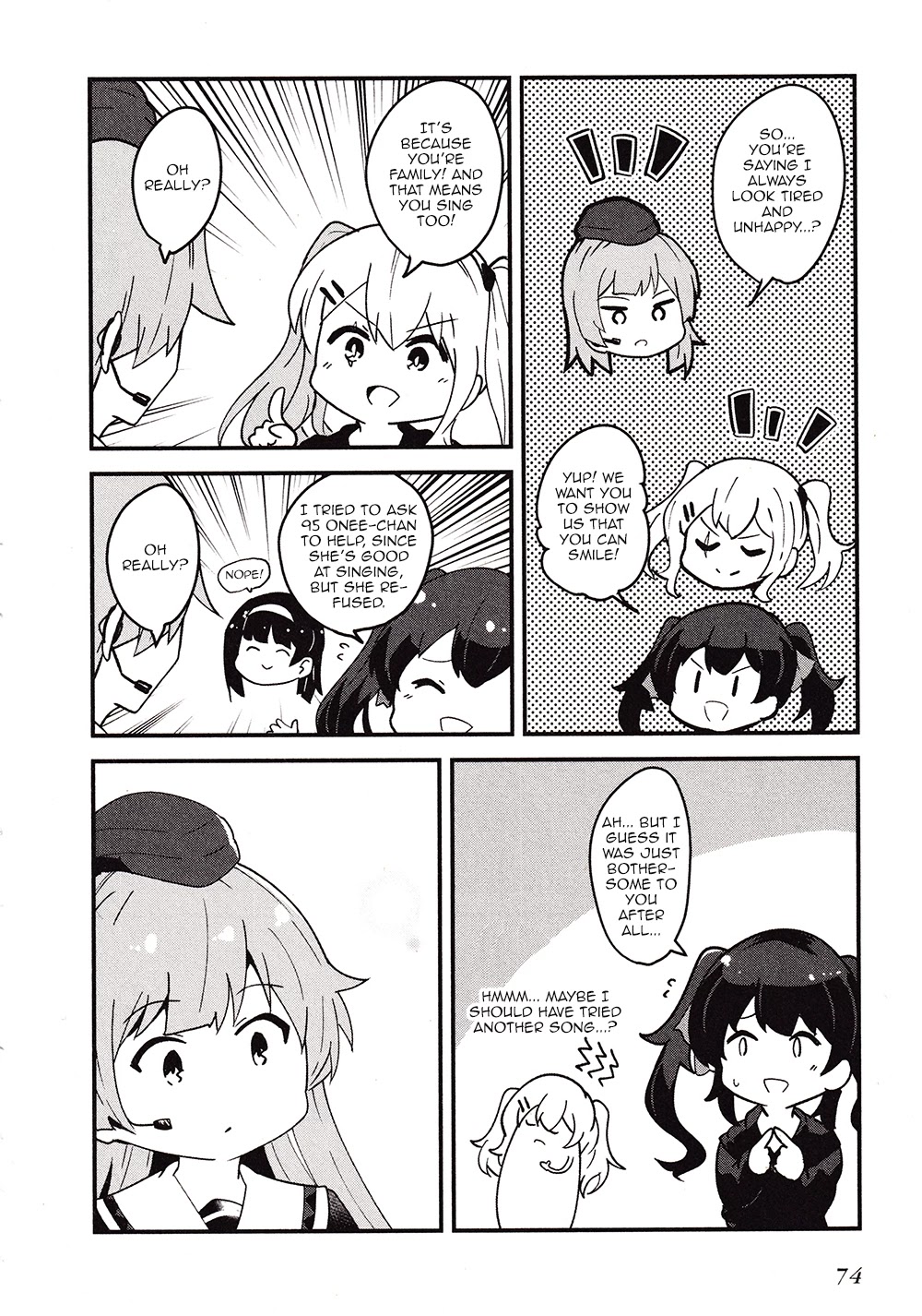 Dolls Frontline Comic Anthology Chapter 2.8 page 6 - Vol.2 Chapter 8: We're a Family!