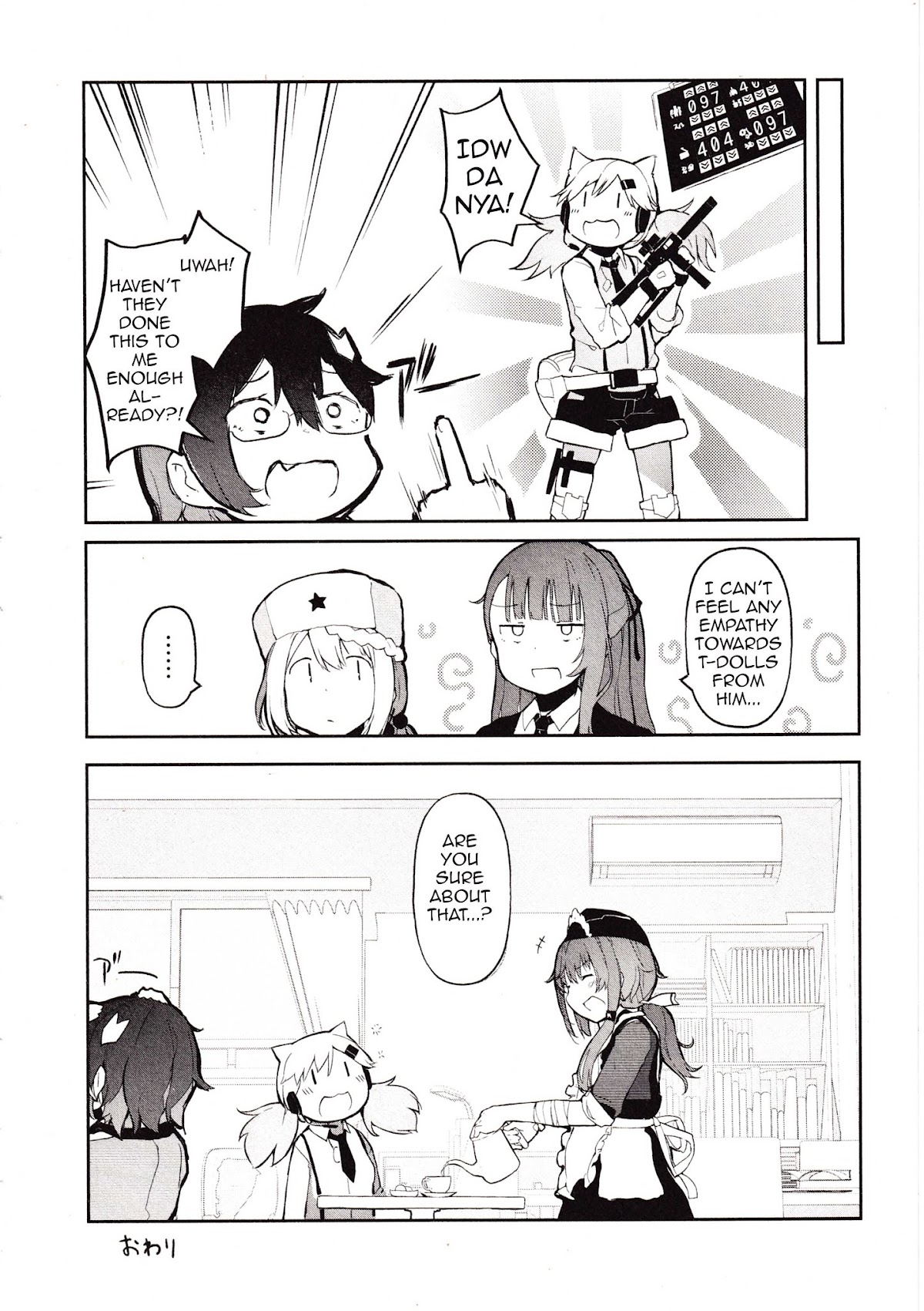 Dolls Frontline Comic Anthology Chapter 2.9 page 10 - Vol.2 Chapter 9: Whereabouts of Capitals
