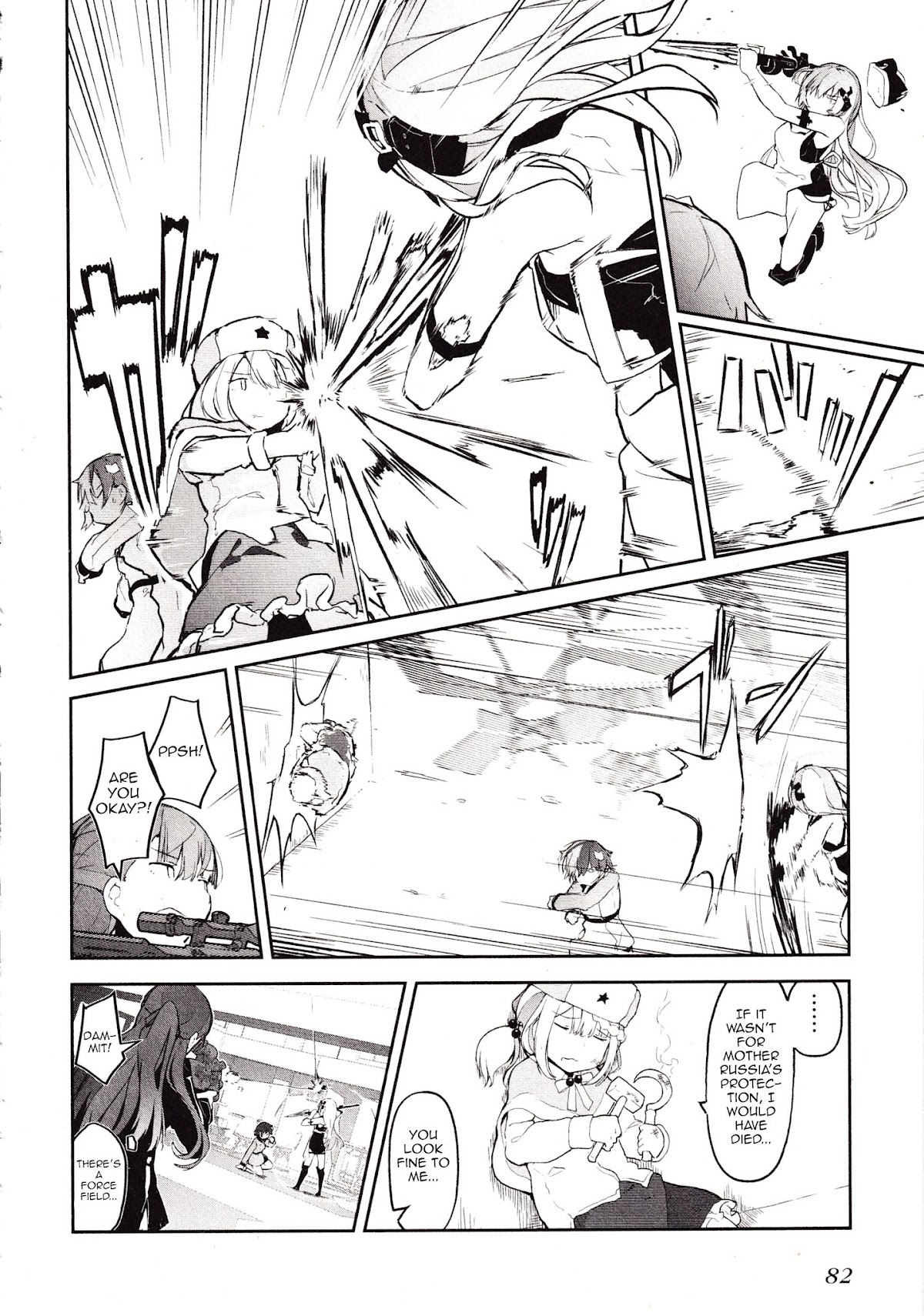 Dolls Frontline Comic Anthology Chapter 2.9 page 6 - Vol.2 Chapter 9: Whereabouts of Capitals