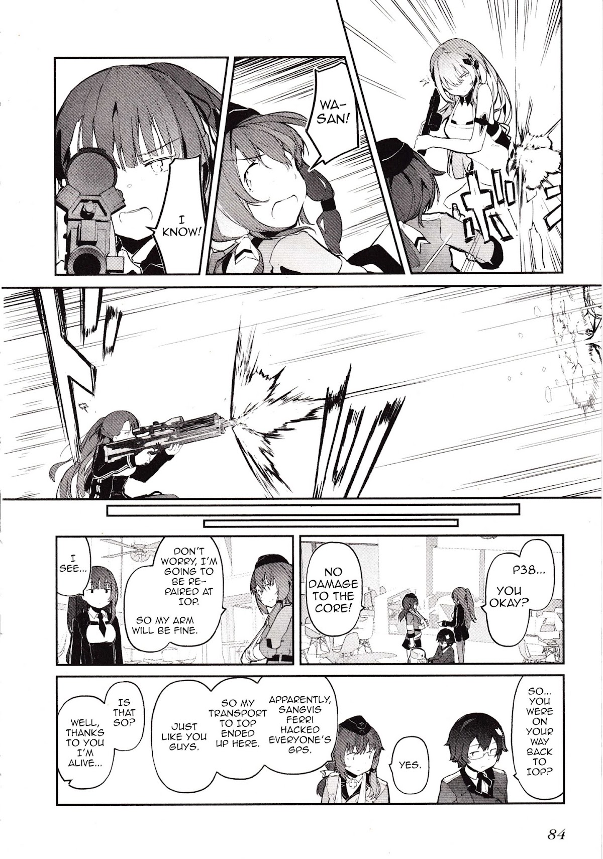 Dolls Frontline Comic Anthology Chapter 2.9 page 8 - Vol.2 Chapter 9: Whereabouts of Capitals