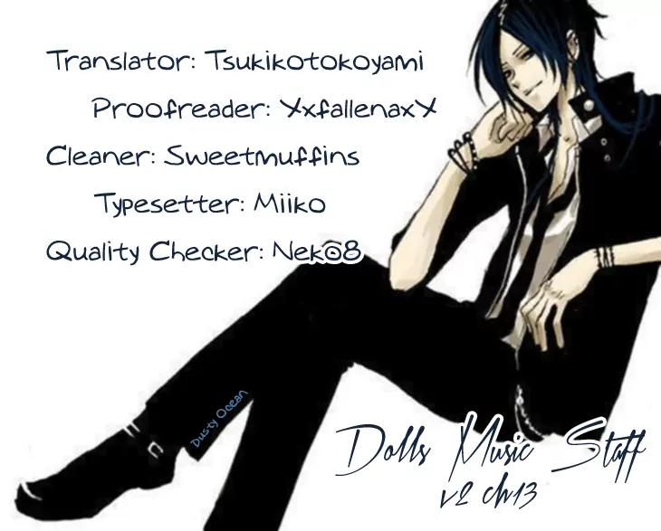 Dolls Music Staff Chapter 13 page 1 - Chapter 13