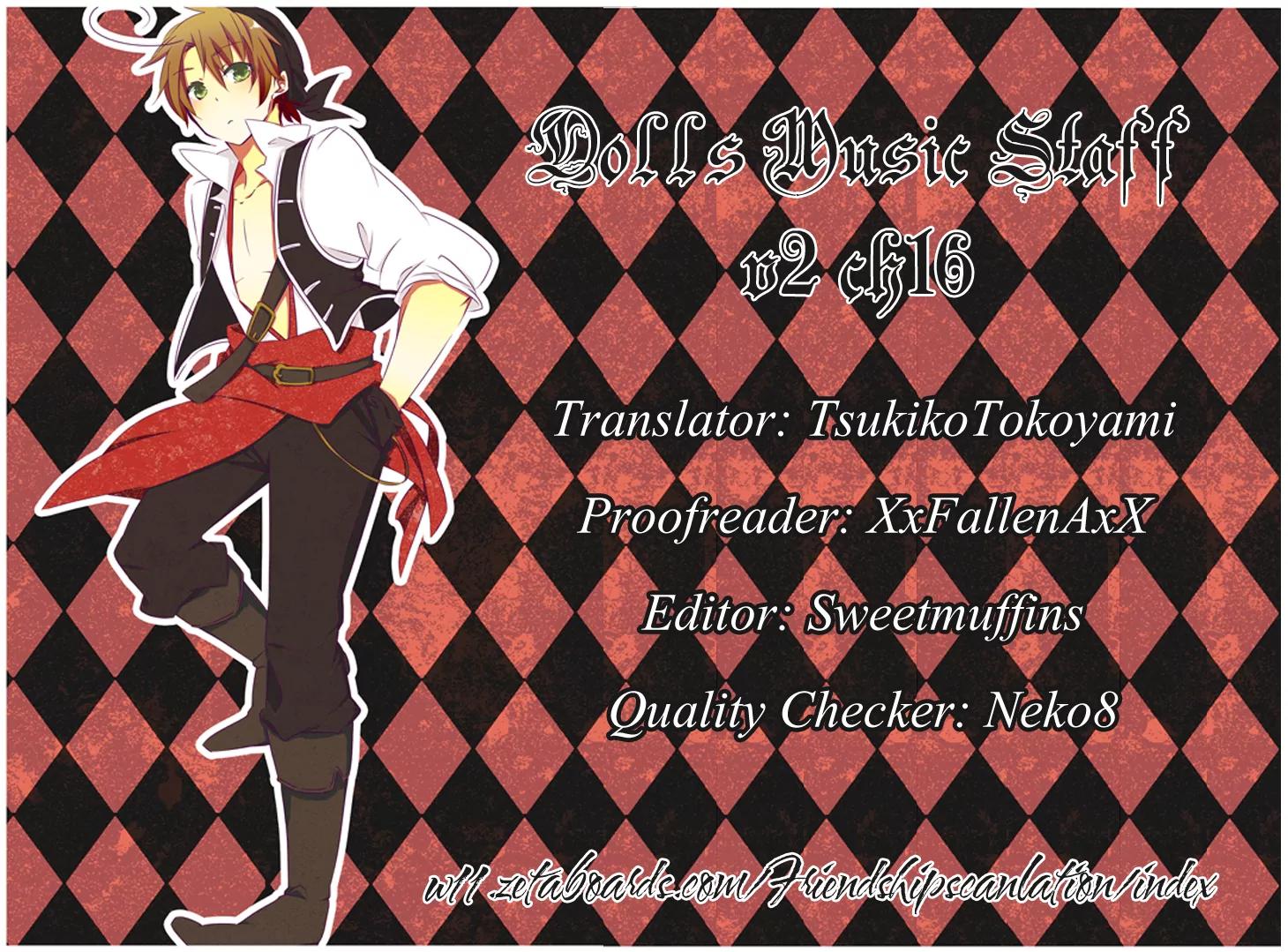 Dolls Music Staff Chapter 16 page 1 - Chapter 16: [End]