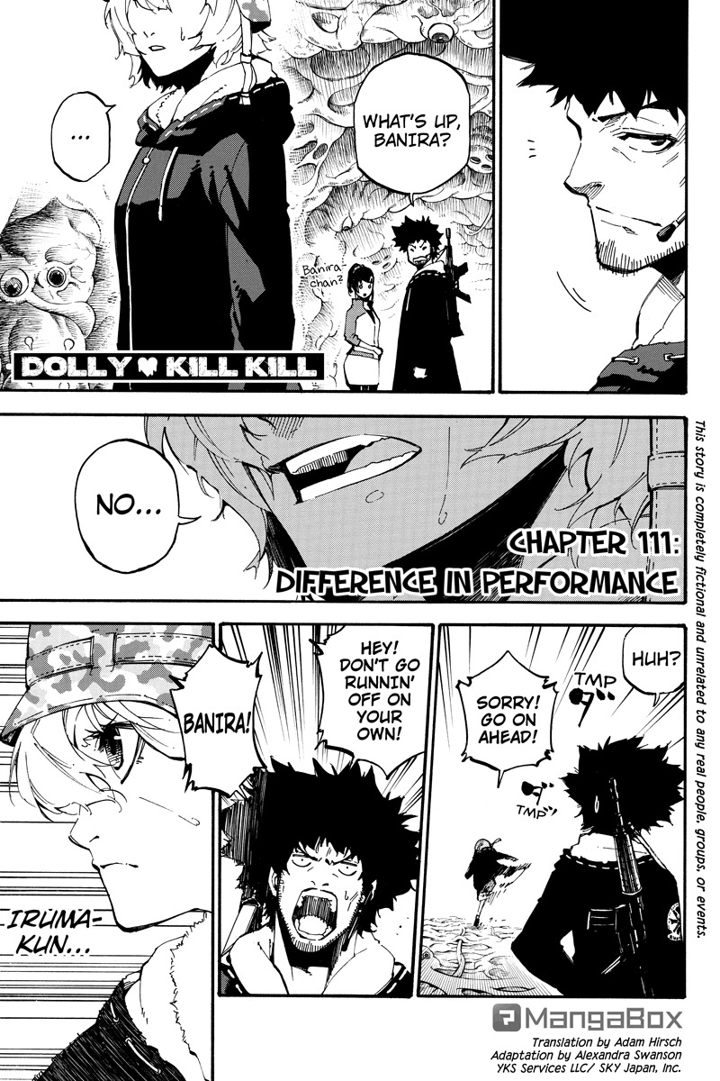 Dolly Kill Kill Chapter 111 page 1 - Chapter 111: Difference in Performance