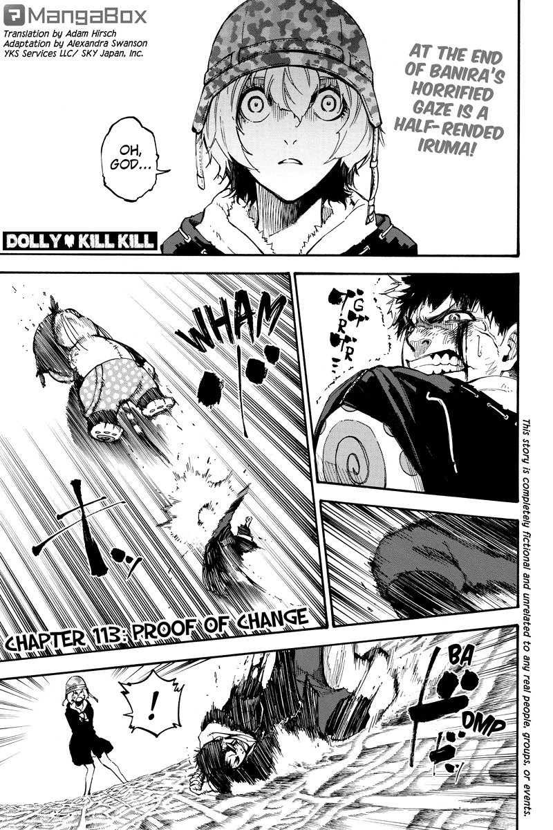 Dolly Kill Kill Chapter 113 page 1 - Chapter 113: Proof of Change