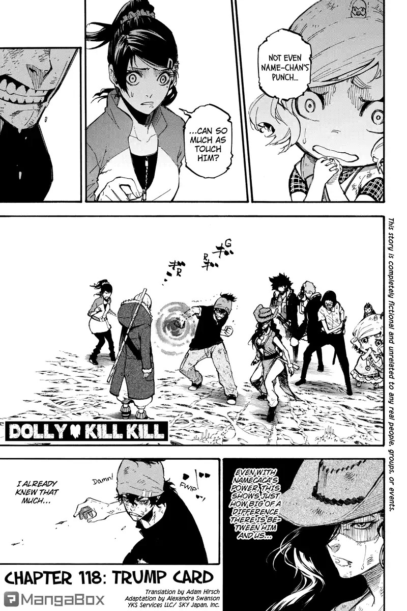 Dolly Kill Kill Chapter 118 page 1 - Chapter 118: Trump Card