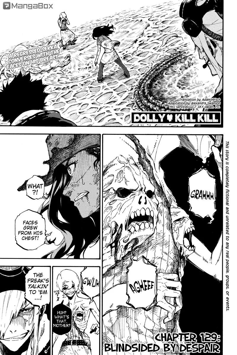 Dolly Kill Kill Chapter 129 page 1 - Chapter 129: Blindsided by Despair