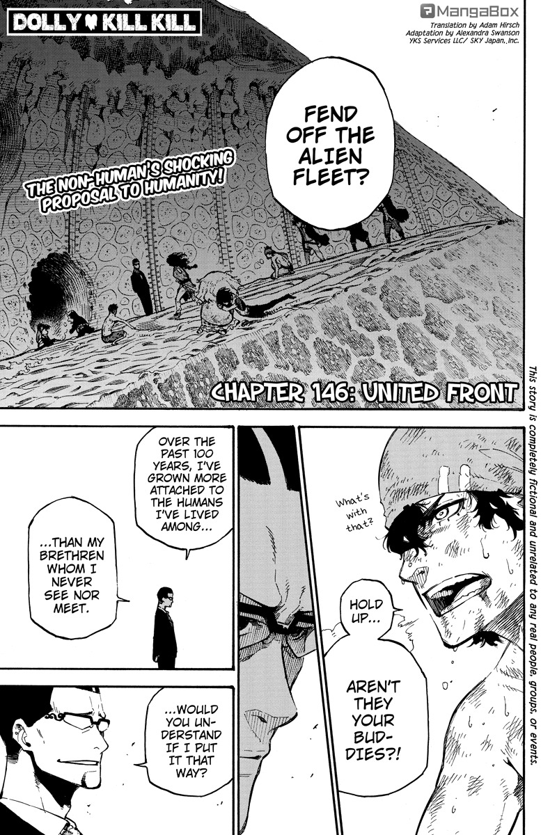 Dolly Kill Kill Chapter 146 page 1 - Chapter 146: United Front