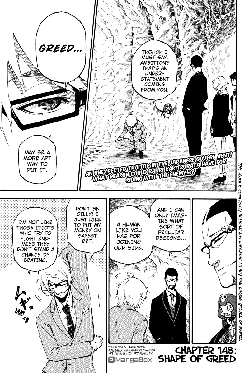 Dolly Kill Kill Chapter 148 page 1 - Chapter 148: Shape of Greed