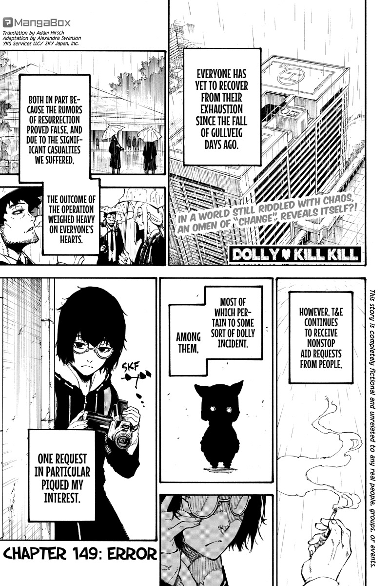 Dolly Kill Kill Chapter 149 page 1 - Chapter 149: Error