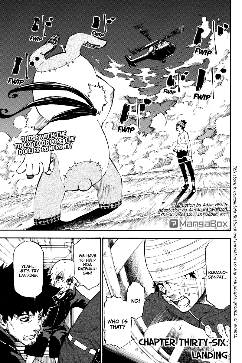 Dolly Kill Kill Chapter 36 page 1 - Chapter 36: Landing