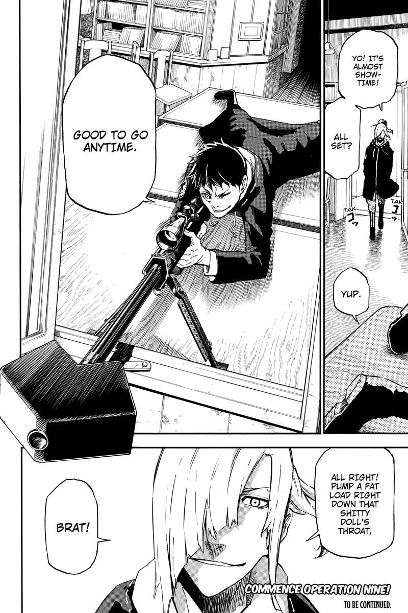 Dolly Kill Kill Chapter 47 page 12 - Chapter 47: New War Potential