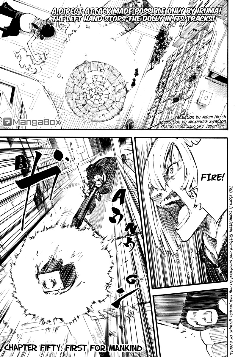 Dolly Kill Kill Chapter 50 page 1 - Chapter 50: First For Mankind