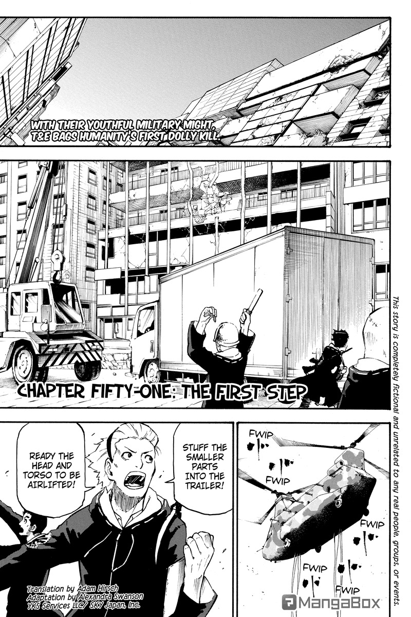 Dolly Kill Kill Chapter 51 page 1 - Chapter 51: The First Step