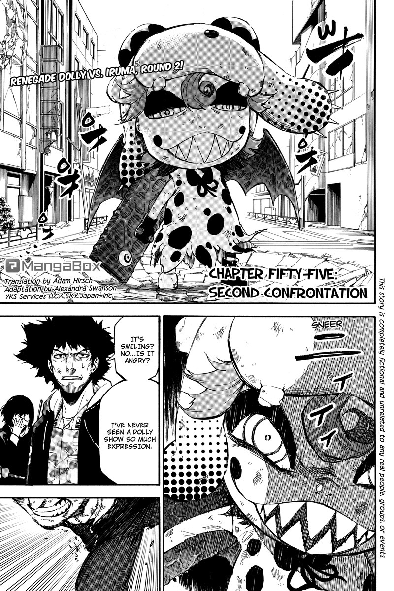 Dolly Kill Kill Chapter 55 page 1 - Chapter 55: Second Confrontation