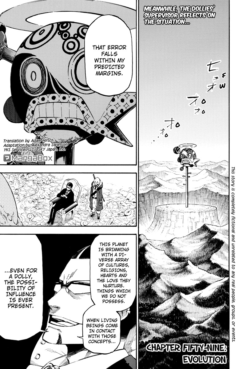 Dolly Kill Kill Chapter 59 page 1 - Chapter 59: Evolution