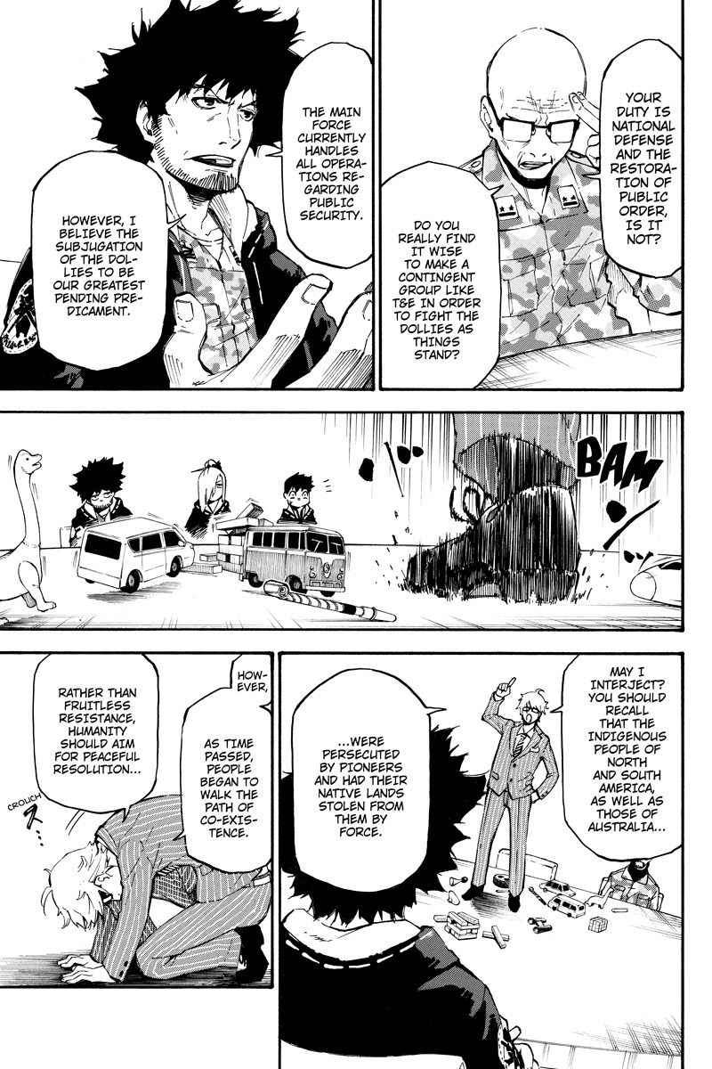 Dolly Kill Kill Chapter 61 page 3 - Chapter 61: War Games