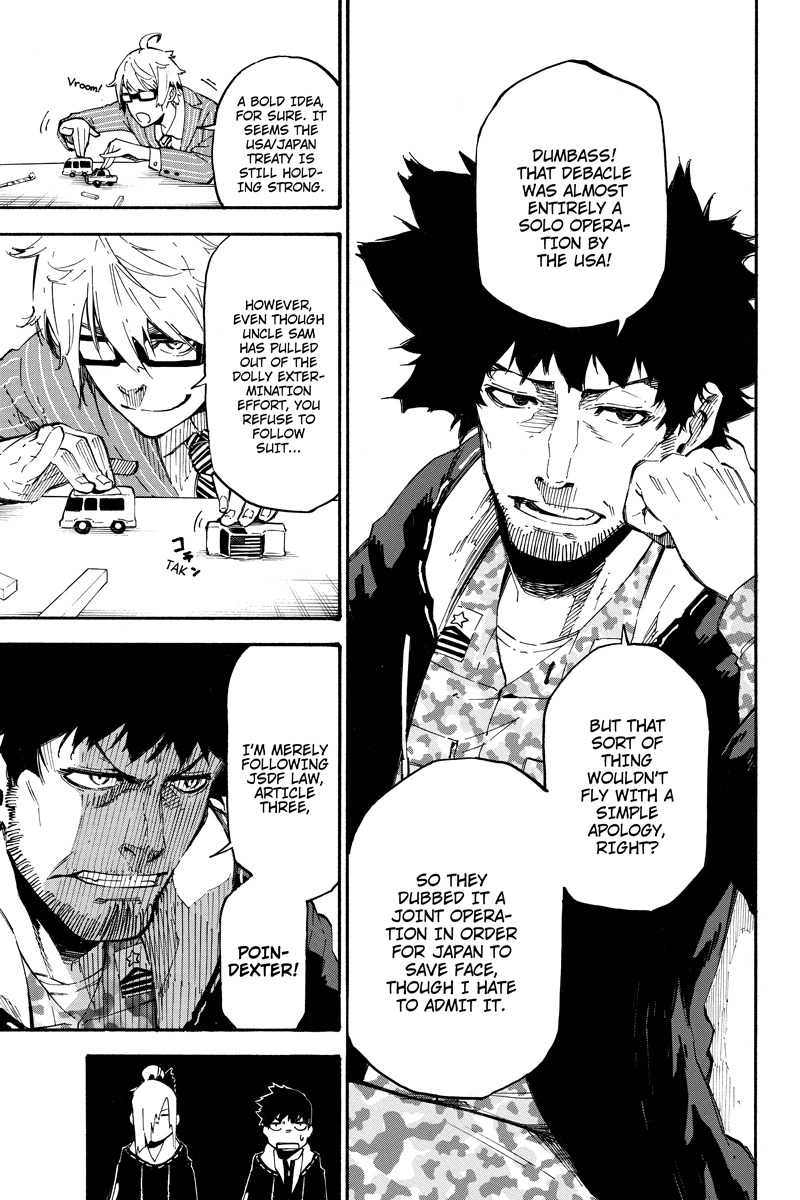 Dolly Kill Kill Chapter 61 page 7 - Chapter 61: War Games
