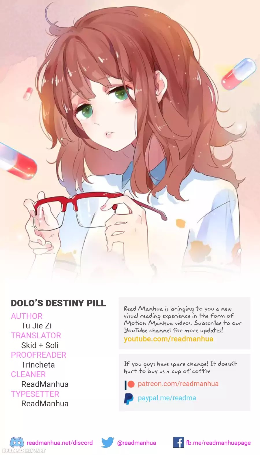DOLO's Destiny Pill Chapter 1 page 1 - Chapter 1