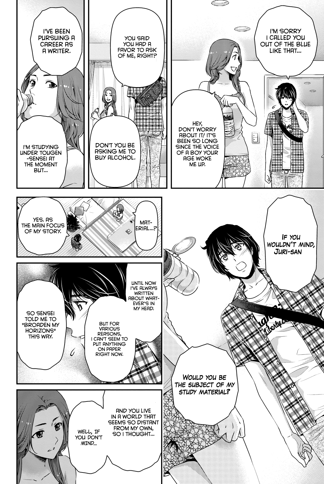 Domestic na Kanojo Chapter 100 page 7 - Chapter 100: Gathering Material