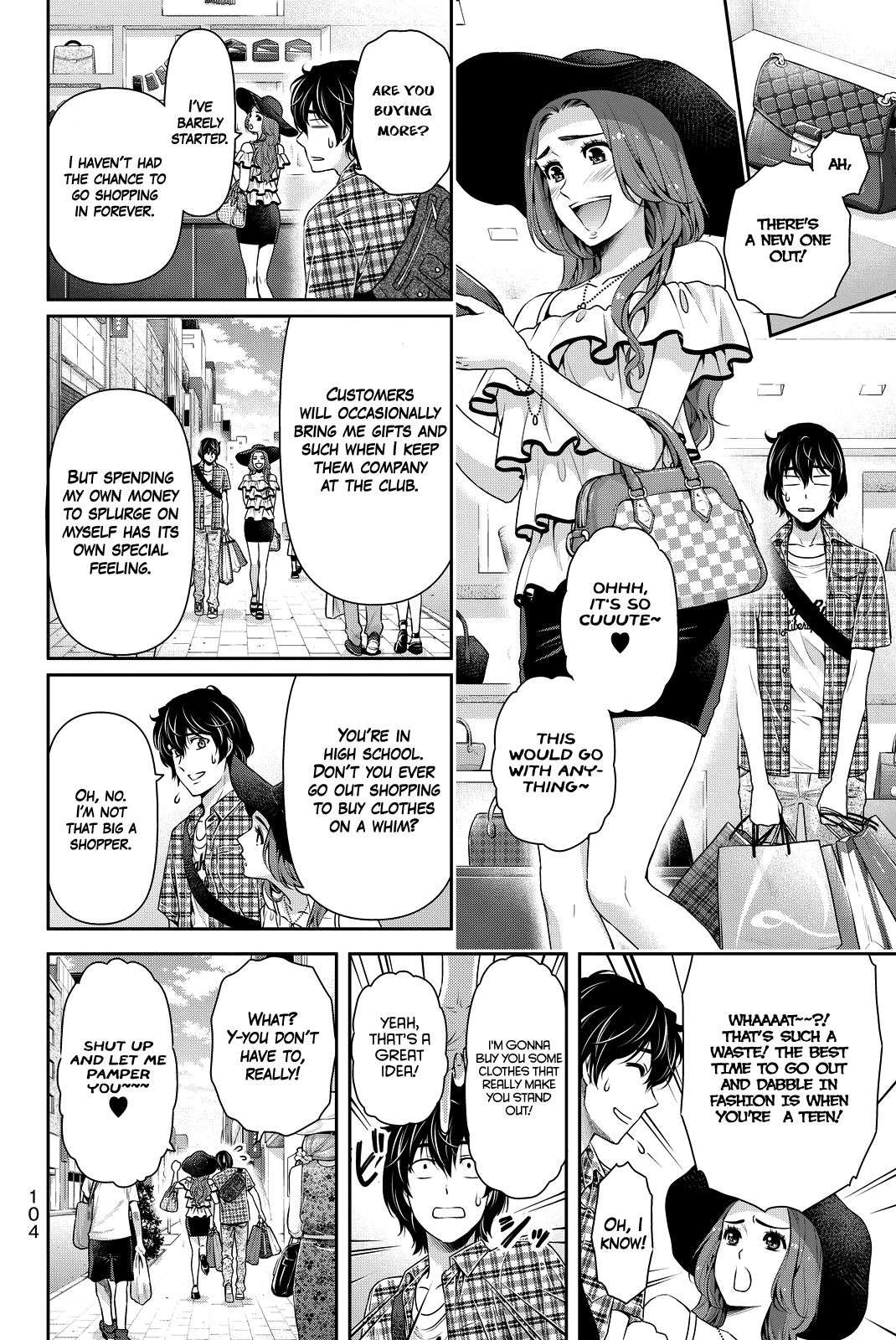 Domestic na Kanojo Chapter 100 page 9 - Chapter 100: Gathering Material