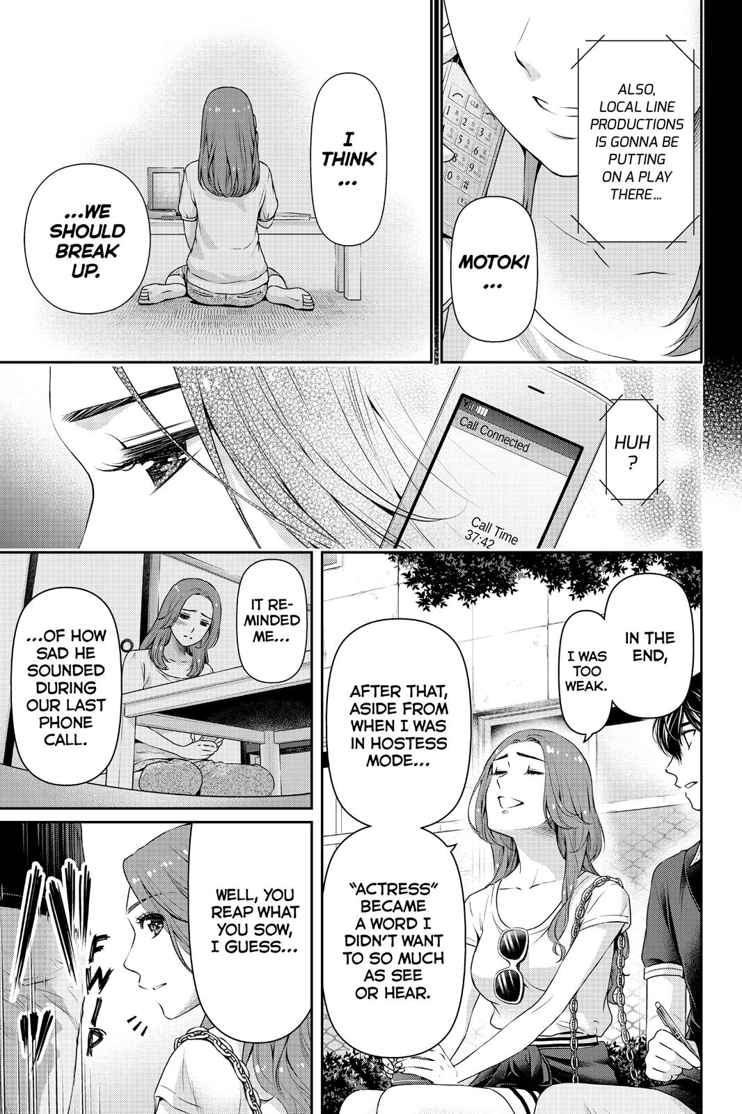 Domestic na Kanojo Chapter 102 page 13 - Chapter 102