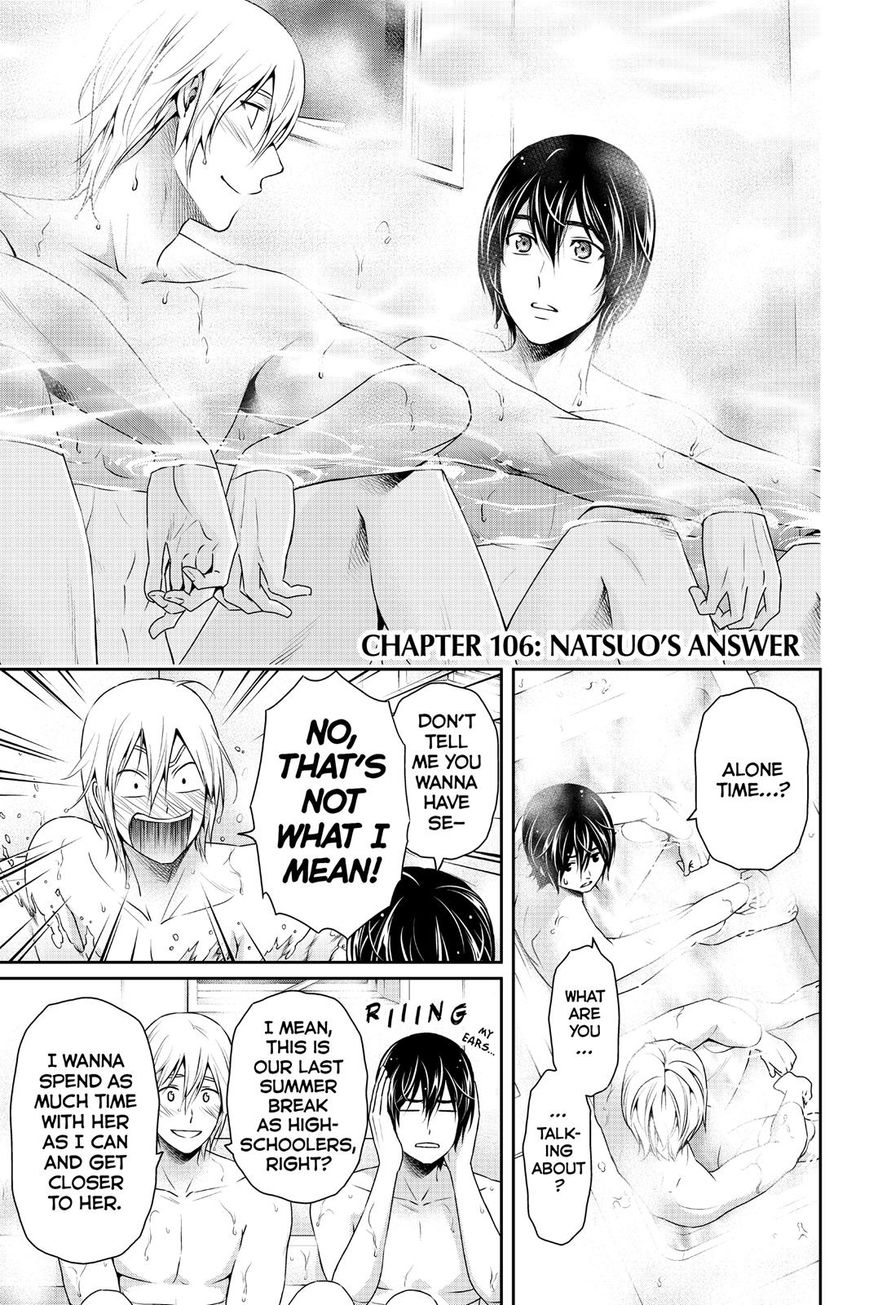 Domestic na Kanojo Chapter 106 page 1 - Chapter 106 : Natsuo's Answer