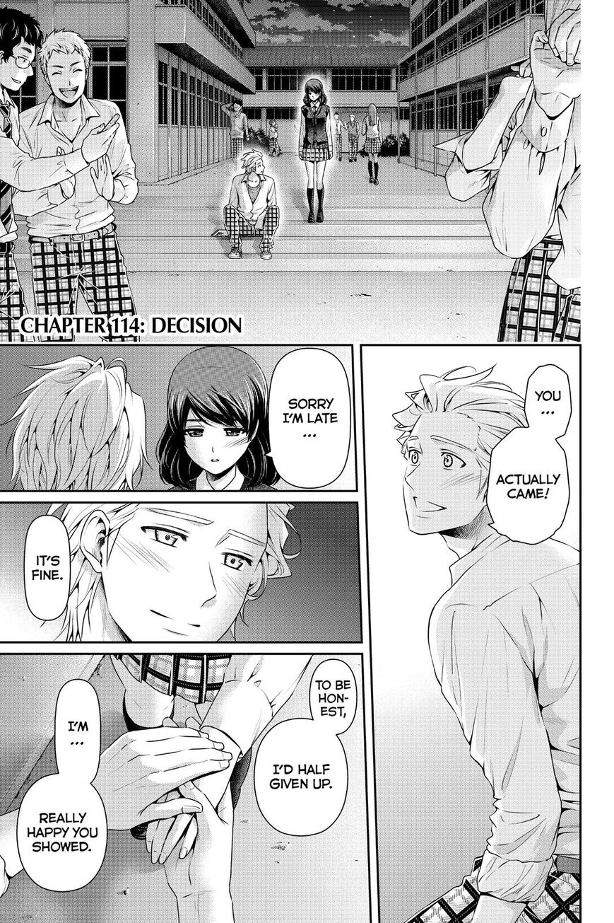 Domestic na Kanojo Chapter 114 page 1 - Chapter 114 : Decision