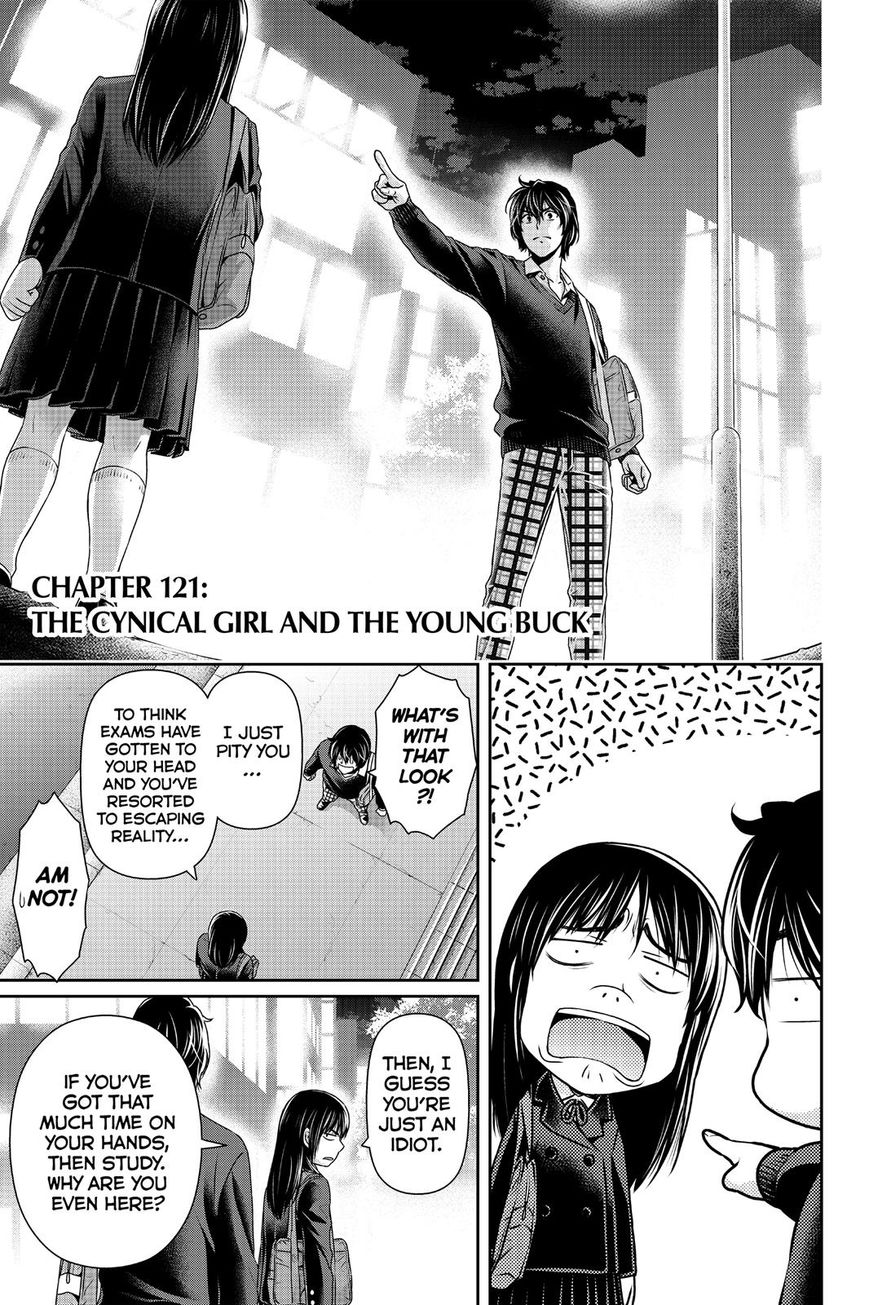 Domestic na Kanojo Chapter 121 page 1 - Chapter 121 : The Cynical Girl And The Young Buck