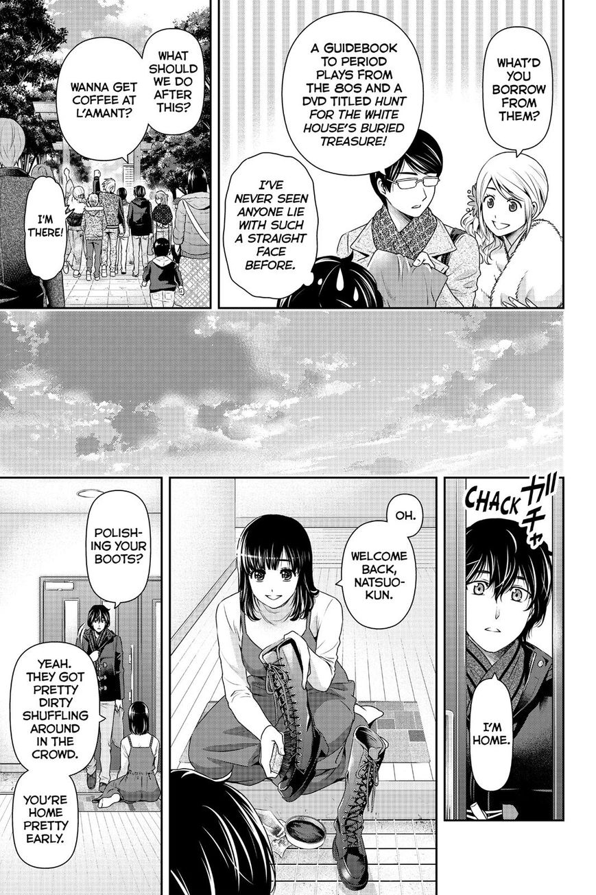 Domestic na Kanojo Chapter 131 page 13 - Chapter 131 : I Can't Bear It