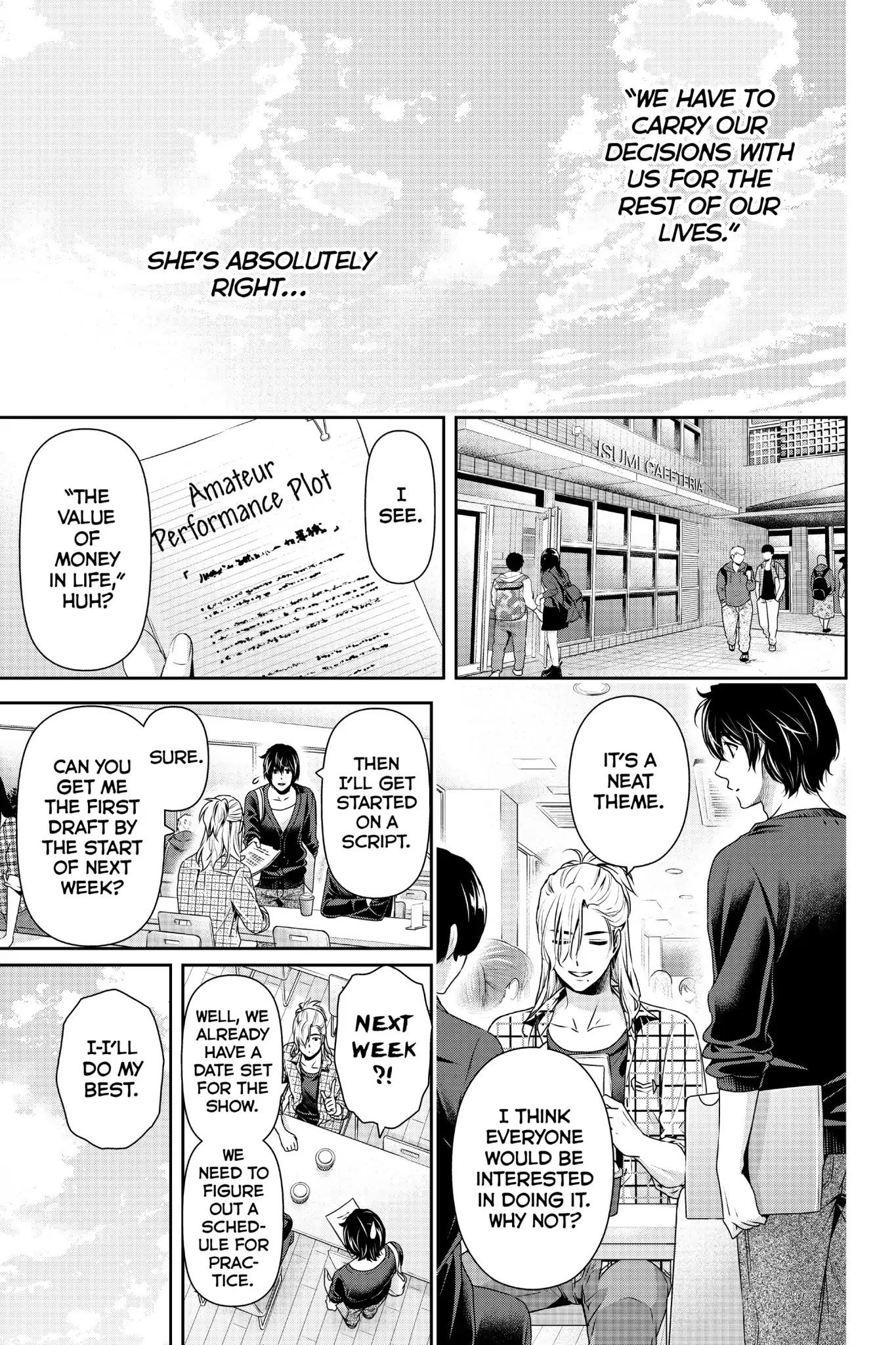 Domestic na Kanojo Chapter 145 page 20 - Chapter 145