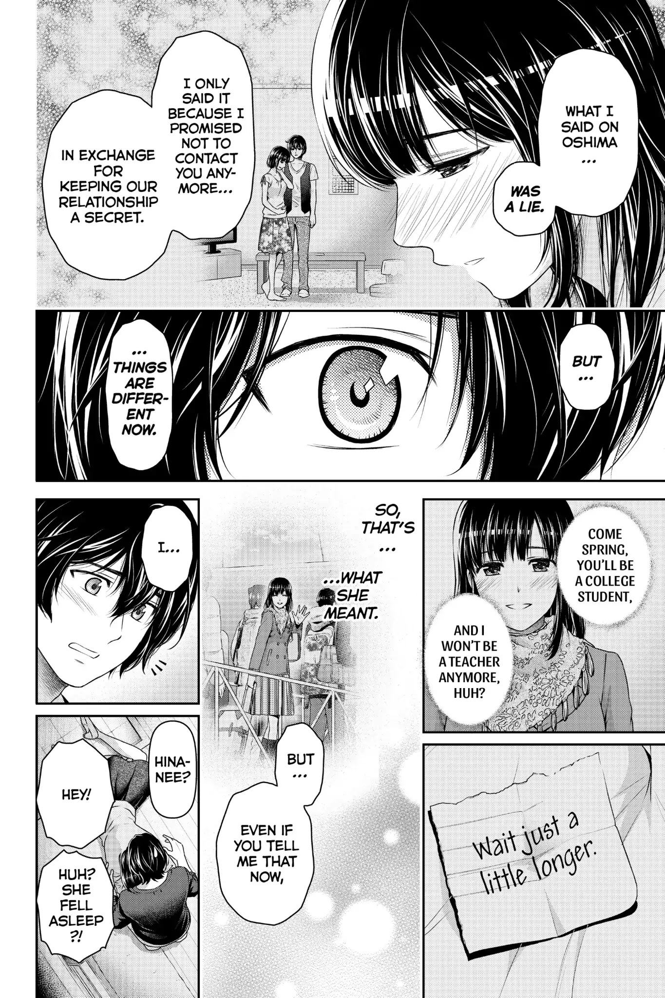 Domestic na Kanojo Chapter 145 page 7 - Chapter 145