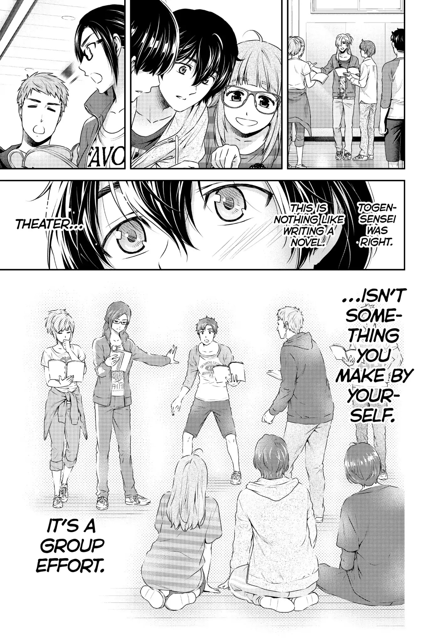 Domestic na Kanojo Chapter 151 page 11 - Chapter 151: First Group Project