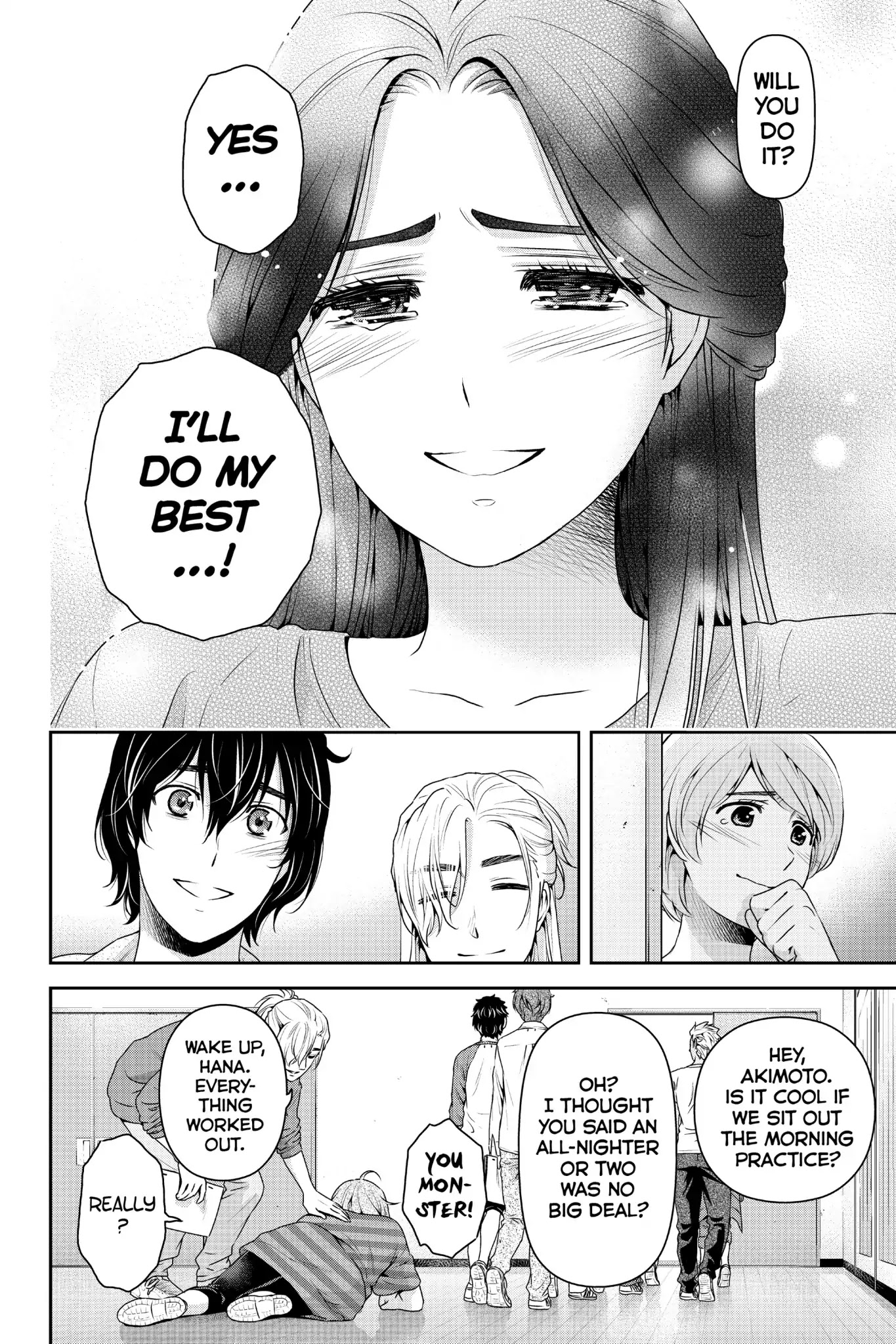 Domestic na Kanojo Chapter 151 page 18 - Chapter 151: First Group Project