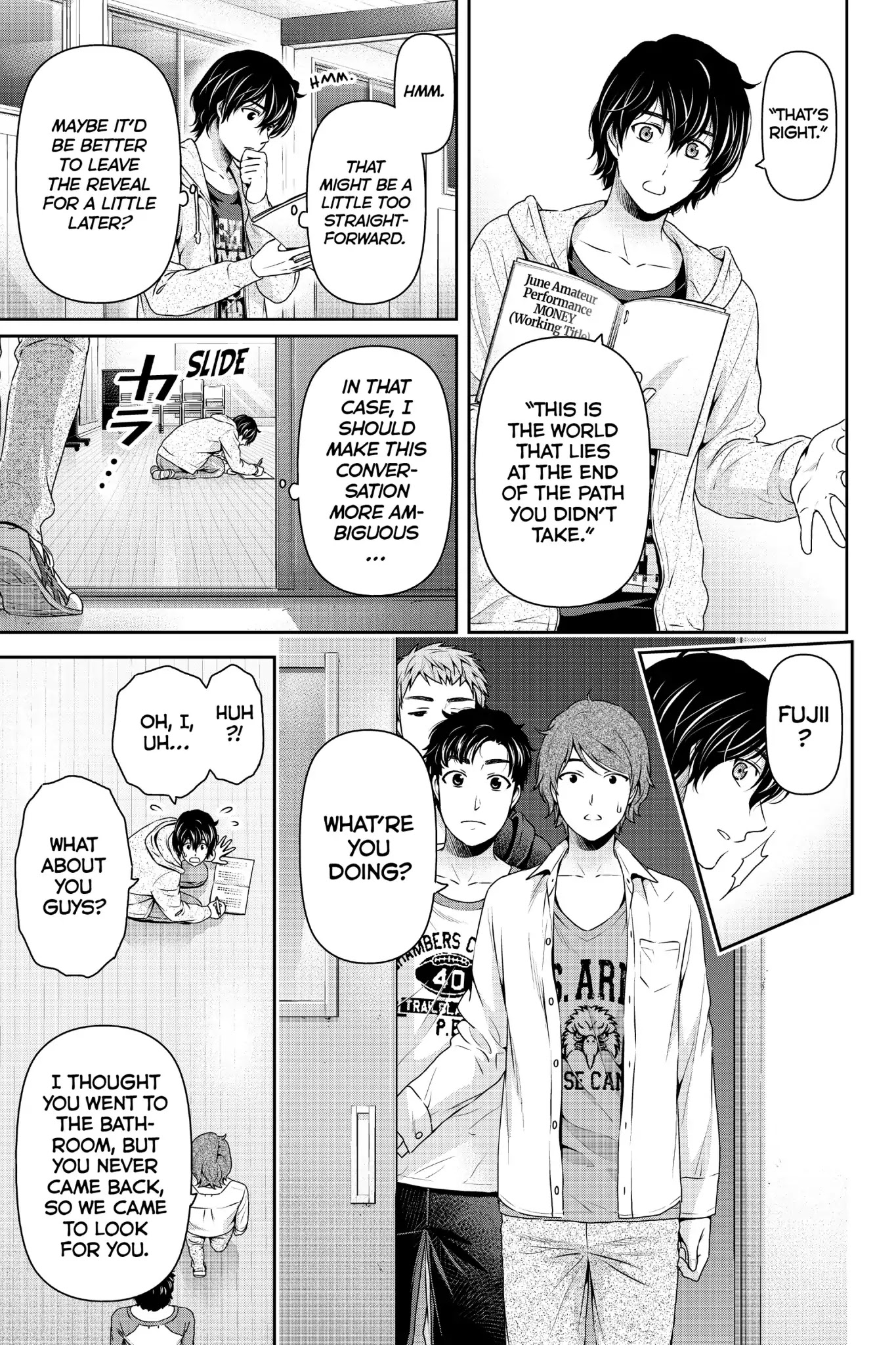 Domestic na Kanojo Chapter 151 page 3 - Chapter 151: First Group Project