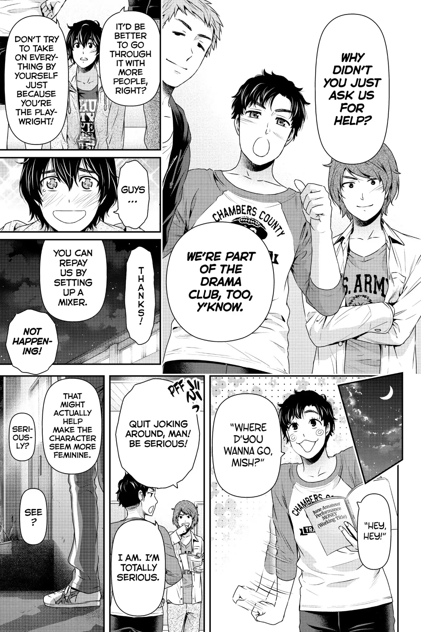 Domestic na Kanojo Chapter 151 page 5 - Chapter 151: First Group Project